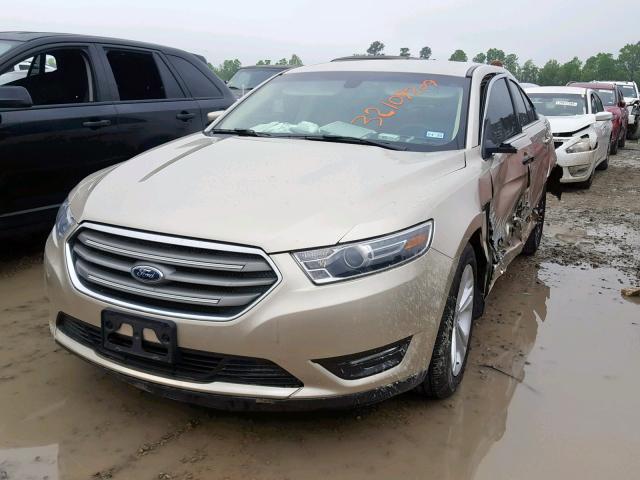 1FAHP2E8XJG118631 - 2018 FORD TAURUS SEL GOLD photo 2