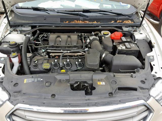 1FAHP2E8XJG118631 - 2018 FORD TAURUS SEL GOLD photo 7