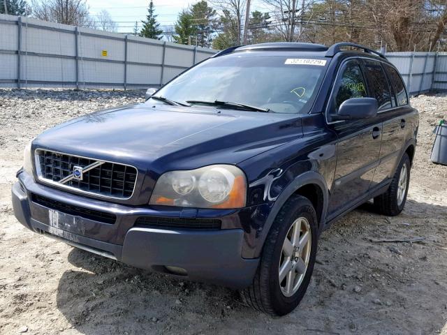 YV1CZ592851171062 - 2005 VOLVO XC90 BLACK photo 2