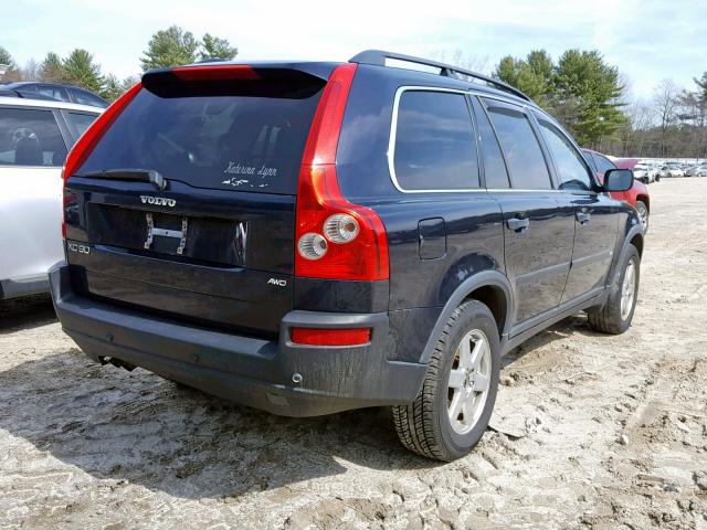 YV1CZ592851171062 - 2005 VOLVO XC90 BLACK photo 4