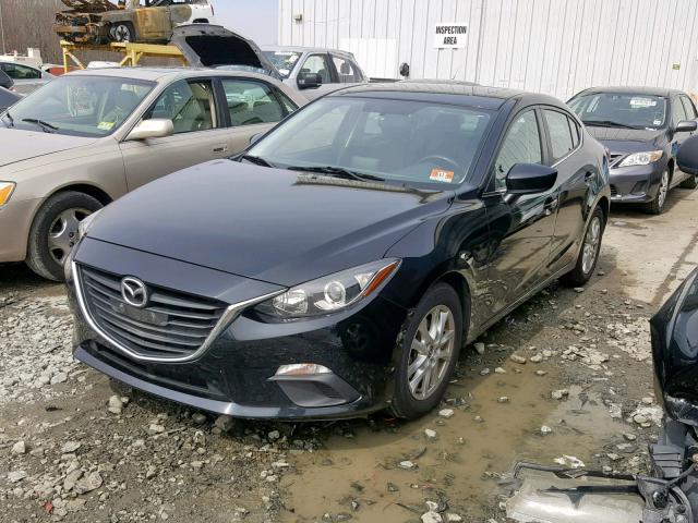 JM1BM1W70E1121474 - 2014 MAZDA 3 GRAND TO BLACK photo 2