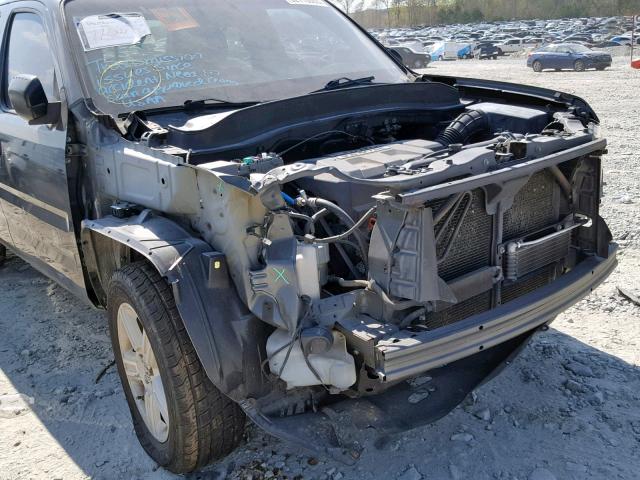 2HJYK16207H533155 - 2007 HONDA RIDGELINE GRAY photo 9