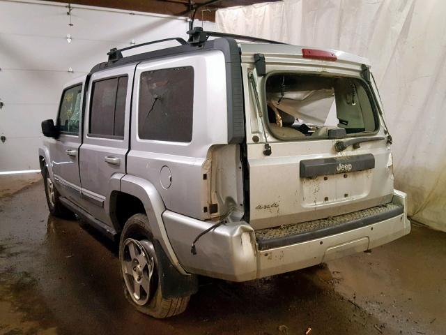 1J4RG4GK9AC156954 - 2010 JEEP COMMANDER SILVER photo 3