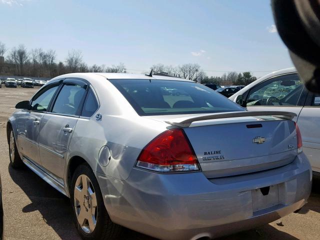 2G1WD57C591255524 - 2009 CHEVROLET IMPALA SS SILVER photo 3