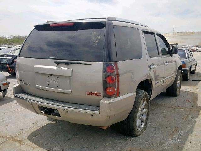 1GKFK03249J100048 - 2009 GMC YUKON DENA TAN photo 4