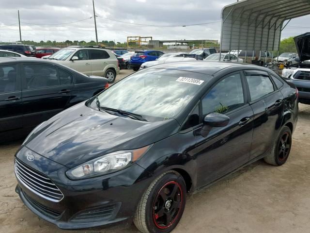 3FADP4AJ4EM127436 - 2014 FORD FIESTA S BLACK photo 2