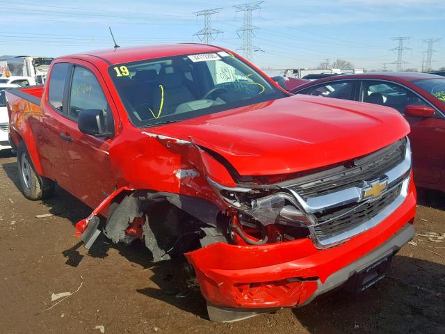 1GCHTBEA0K1109854 - 2019 CHEVROLET COLORADO RED photo 1