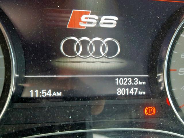 WAUF2CFC0EN005620 - 2014 AUDI S6 WHITE photo 8