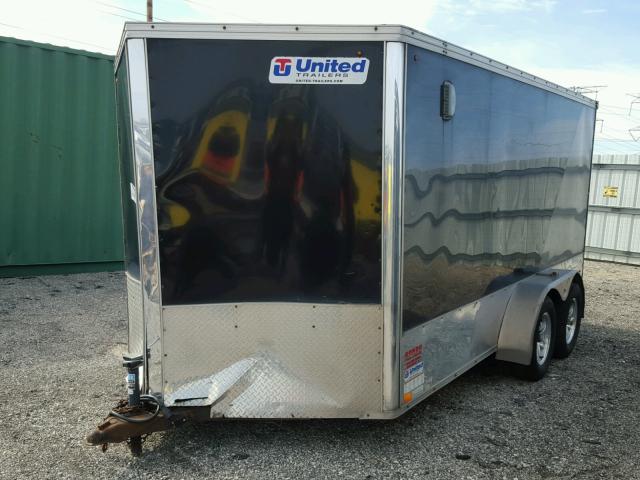 56JTE1428DA132325 - 2013 UTILITY TRAILER BLACK photo 2