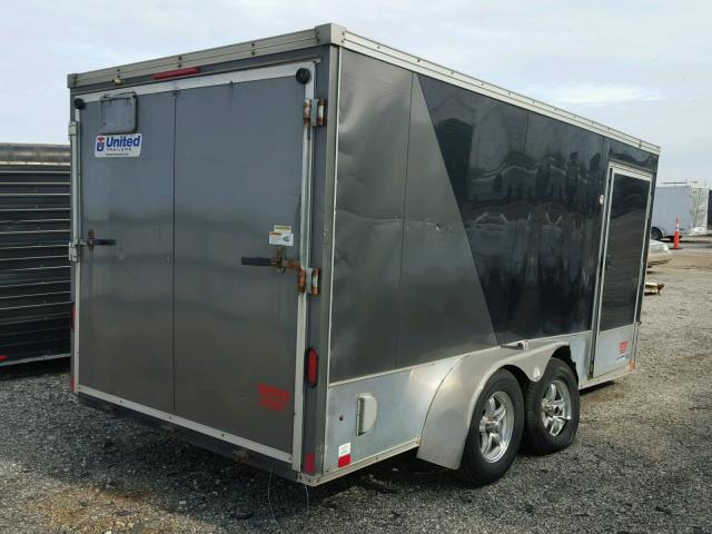 56JTE1428DA132325 - 2013 UTILITY TRAILER BLACK photo 4