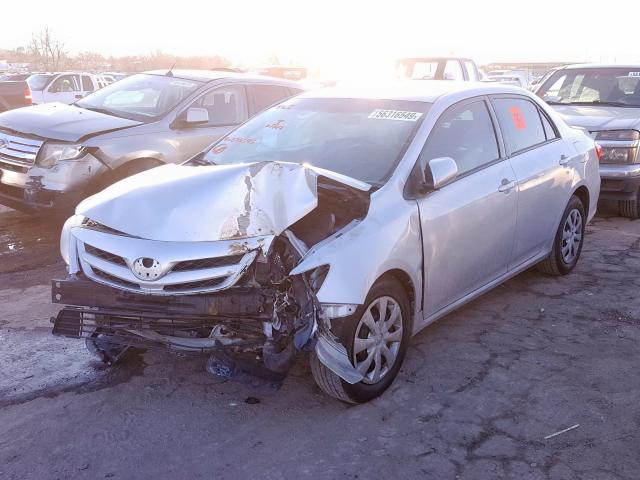 2T1BU4EE9BC676545 - 2011 TOYOTA COROLLA BASE  photo 2