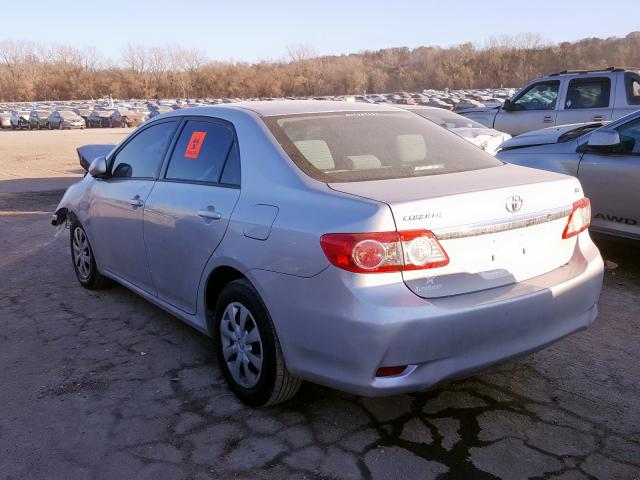 2T1BU4EE9BC676545 - 2011 TOYOTA COROLLA BASE  photo 3