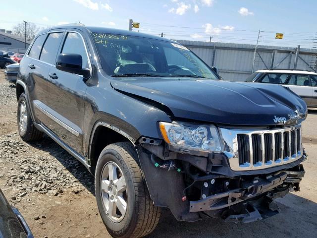 1J4RR4GG2BC576272 - 2011 JEEP GRAND CHER BLACK photo 1