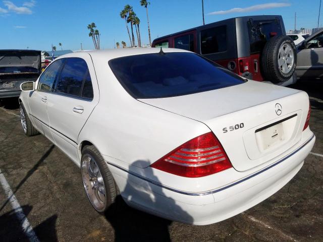 WDBNG75J25A437154 - 2005 MERCEDES-BENZ S 500  photo 3