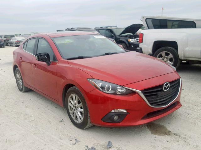 3MZBM1W77GM283119 - 2016 MAZDA 3 TOURING MAROON photo 1