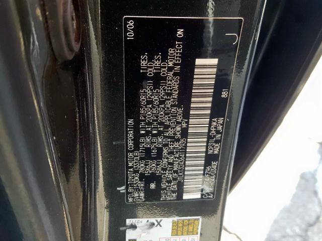 JTLKT324364117935 - 2006 TOYOTA SCION XB  照片 10