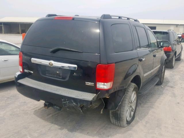 1A8HW58277F541583 - 2007 CHRYSLER ASPEN LIMI BLACK photo 4