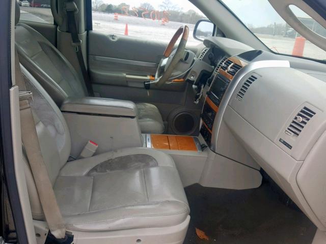 1A8HW58277F541583 - 2007 CHRYSLER ASPEN LIMI BLACK photo 5