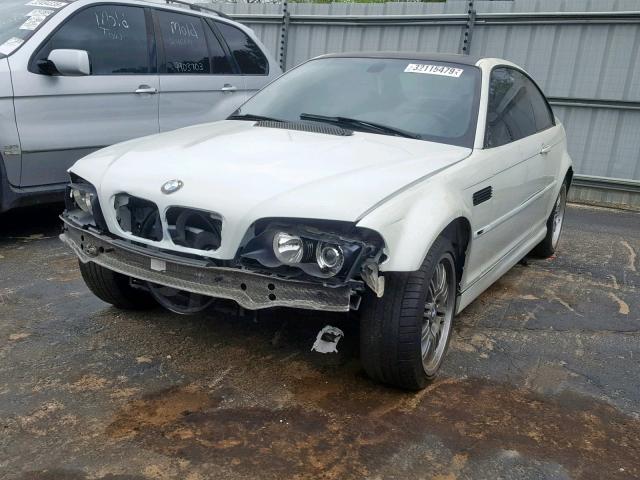 WBSBL934X3JR22379 - 2003 BMW M3 WHITE photo 2