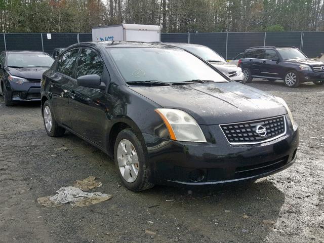 3N1AB61EX8L722346 - 2008 NISSAN SENTRA 2.0 BLACK photo 1