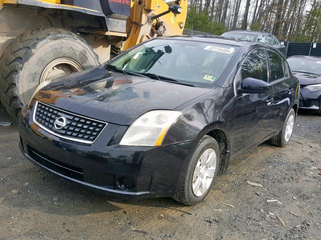 3N1AB61EX8L722346 - 2008 NISSAN SENTRA 2.0 BLACK photo 2