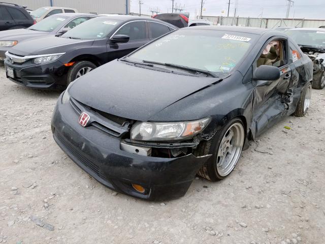 2HGFG11886H583245 - 2006 HONDA CIVIC EX  photo 2