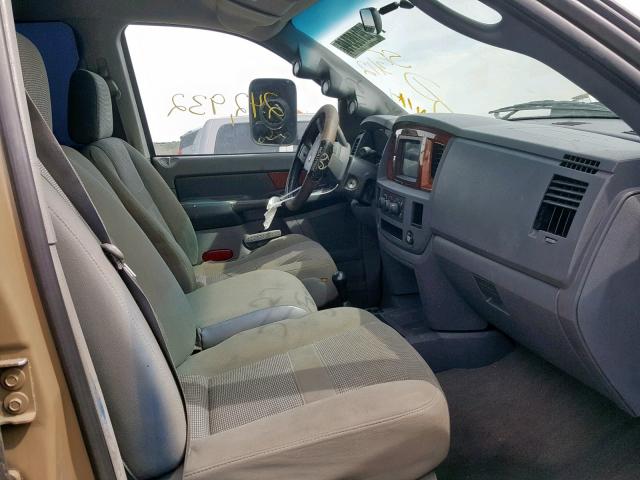 1D7KS28C26J233982 - 2006 DODGE RAM 2500 S Qəhvəyi foto 5