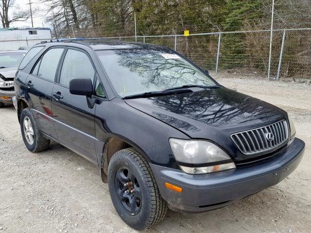 JT6HF10UXX0039819 - 1999 LEXUS RX 300 BLACK photo 1