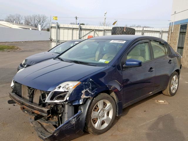 3N1AB61E18L761116 - 2008 NISSAN SENTRA 2.0 BLUE photo 2