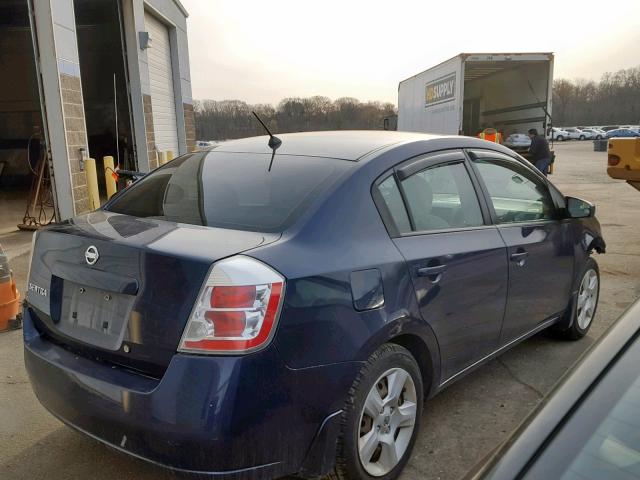 3N1AB61E18L761116 - 2008 NISSAN SENTRA 2.0 BLUE photo 4