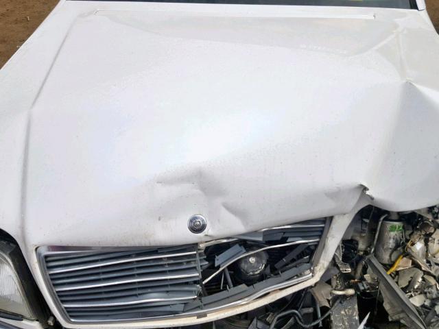 WDBGA51E8TA325088 - 1996 MERCEDES-BENZ S 500 WHITE photo 7