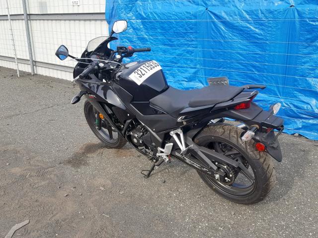 MLHNC5154F5100244 - 2015 HONDA CBR300 RA BLACK photo 3