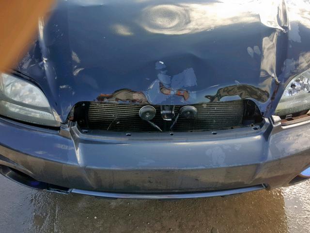 4S4BT63C555106751 - 2005 SUBARU BAJA TURBO BLACK photo 9