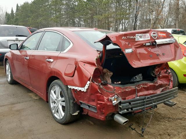 1N4BL3AP0FC567741 - 2015 NISSAN ALTIMA 3.5 MAROON photo 3