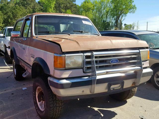 1FMEU15N3KLA48321 - 1989 FORD BRONCO U10 BROWN photo 1