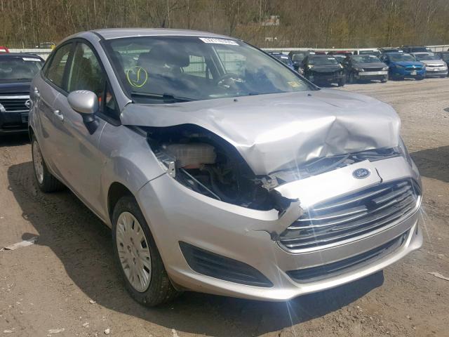 3FADP4AJ4JM100604 - 2018 FORD FIESTA S SILVER photo 1