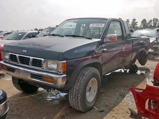 1N6SD16YXRC361812 - 1994 NISSAN TRUCK KING BLACK photo 2