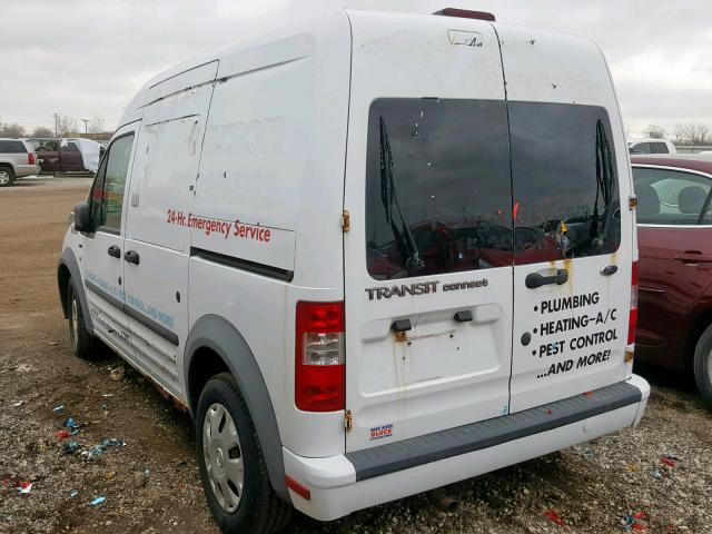 NM0LS7DN0AT011891 - 2010 FORD TRANSIT CO WHITE photo 3