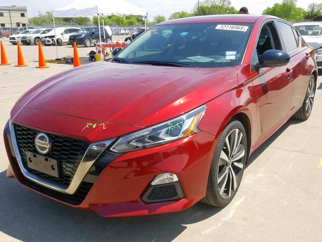 1N4BL4CVXKC112939 - 2019 NISSAN ALTIMA SR RED photo 2