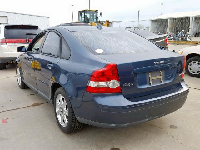 YV1MS390862177256 - 2006 VOLVO S40 2.4I BLUE photo 3