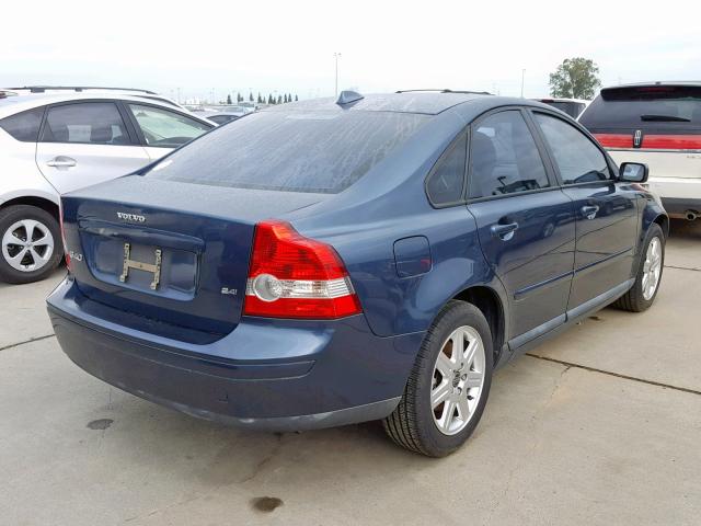 YV1MS390862177256 - 2006 VOLVO S40 2.4I BLUE photo 4