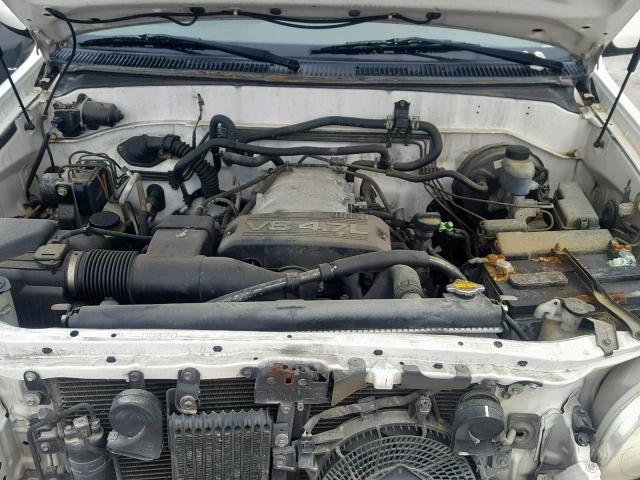 5TDZT38A43S154239 - 2003 TOYOTA SEQUOIA LI WHITE photo 7