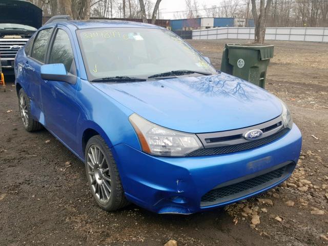 1FAHP3GN3BW139904 - 2011 FORD FOCUS SES BLUE photo 1