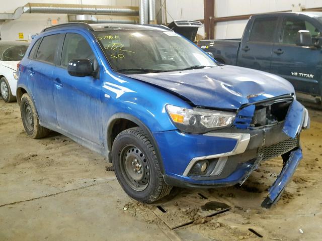 JA4AJ4AW8JZ606052 - 2018 MITSUBISHI RVR SE LIM BLUE photo 1