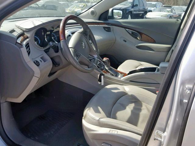 1G4GF5E38DF222443 - 2013 BUICK LACROSSE P SILVER photo 5