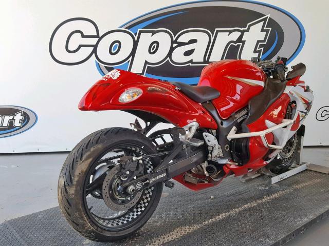 JS1GX72BXE2100971 - 2014 SUZUKI GSX1300 RA RED photo 4