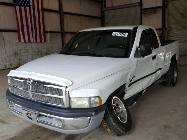 3B7KC23602M289733 - 2002 DODGE RAM 2500 WHITE photo 2