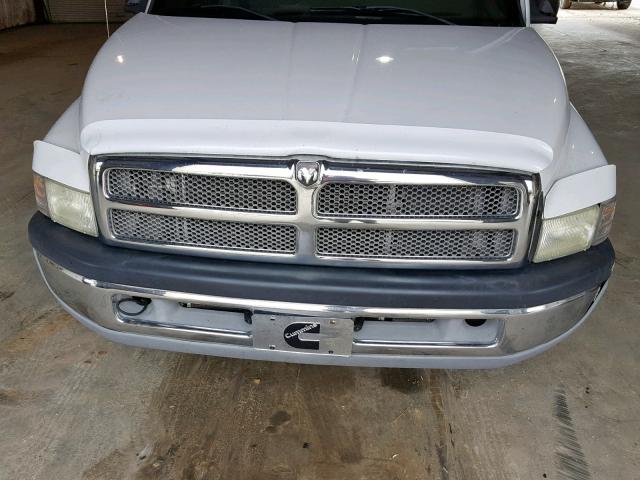 3B7KC23602M289733 - 2002 DODGE RAM 2500 WHITE photo 7