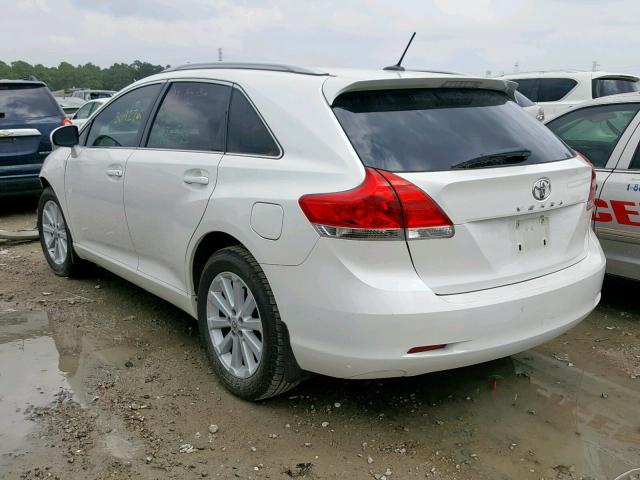 4T3ZA3BB8BU051474 - 2011 TOYOTA VENZA WHITE photo 3