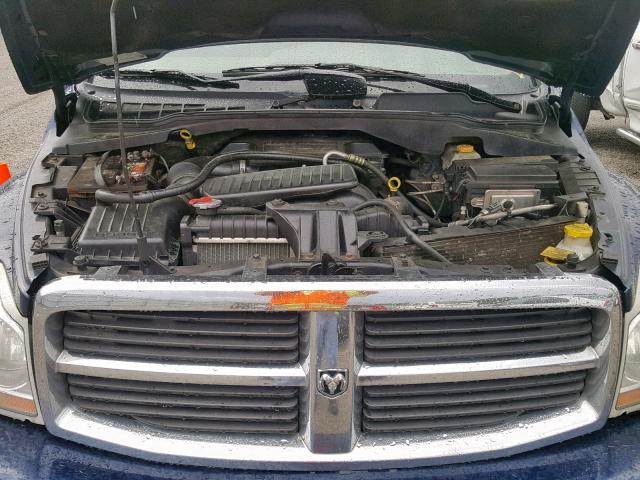 1D4HB58D35F544405 - 2005 DODGE DURANGO LI BLUE photo 7